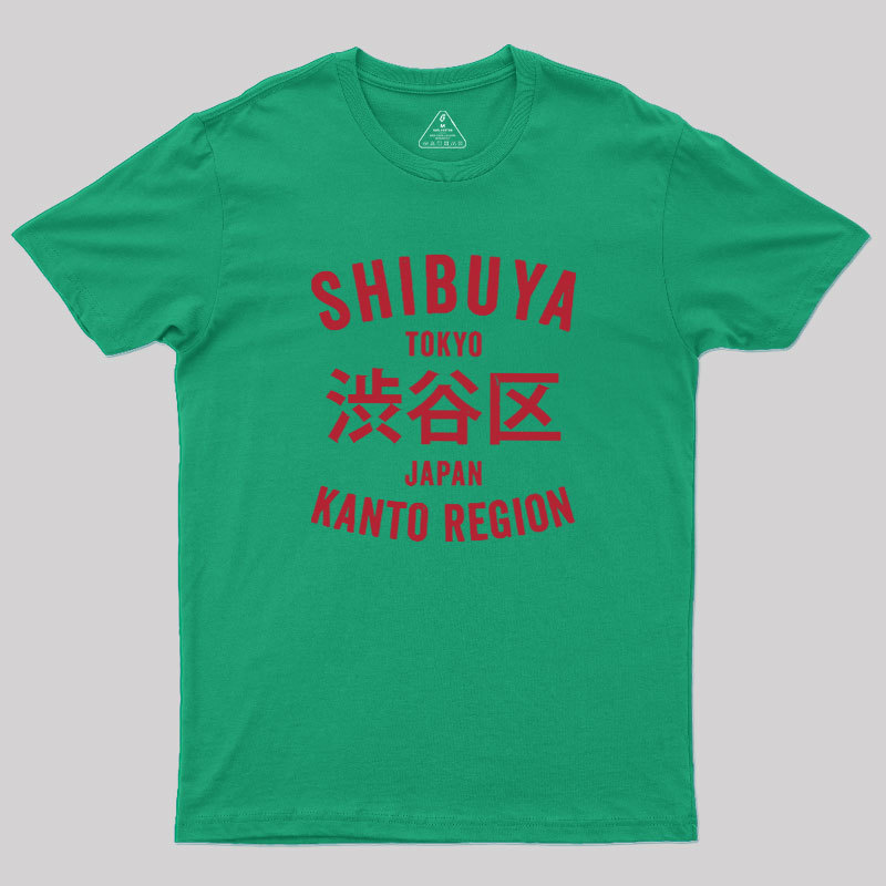 Shibuya Kanto Region Geek T-Shirt