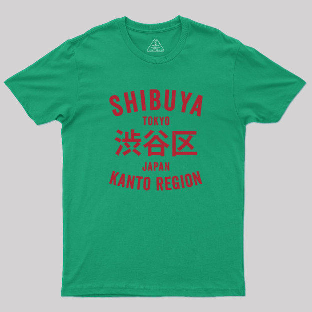 Shibuya Kanto Region Geek T-Shirt
