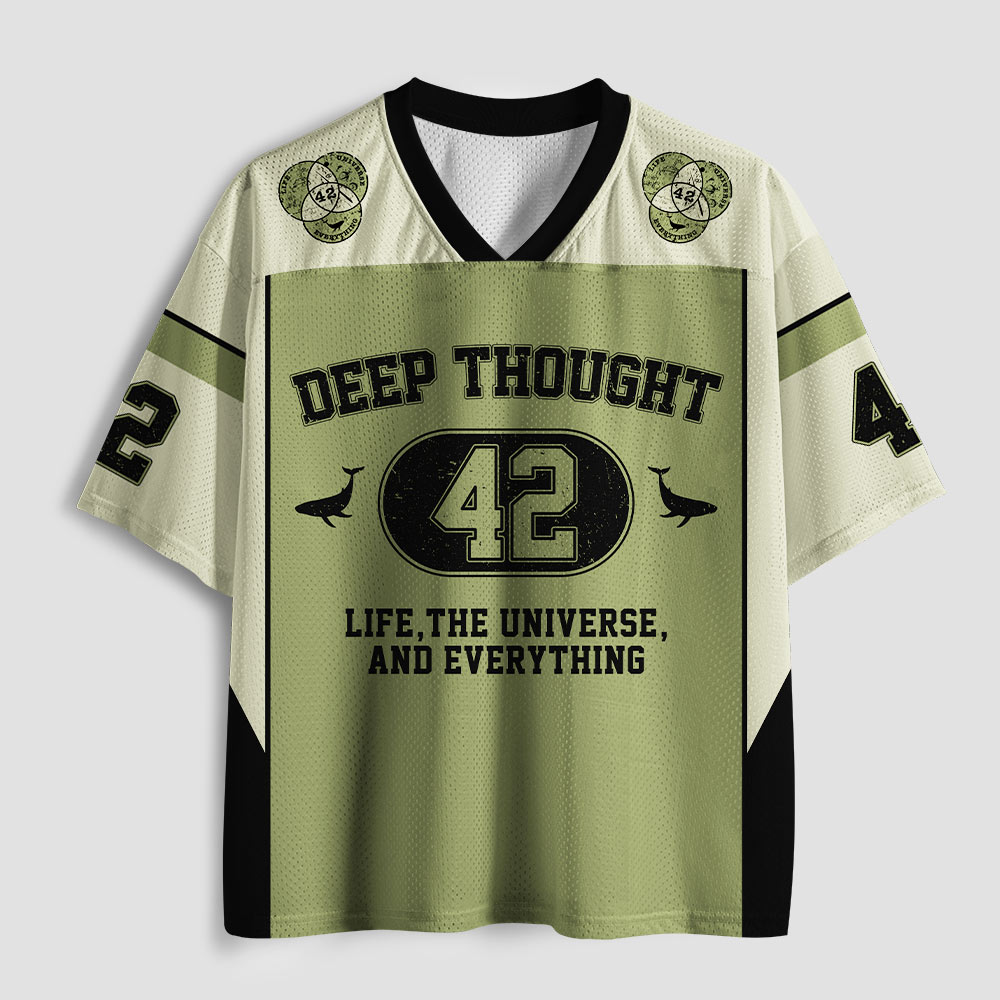 Deep Thought Geek Mesh Jersey
