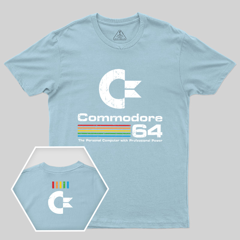 Commodore 64 Vintage Geek T-Shirt