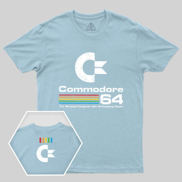 Commodore 64 Vintage Geek T-Shirt