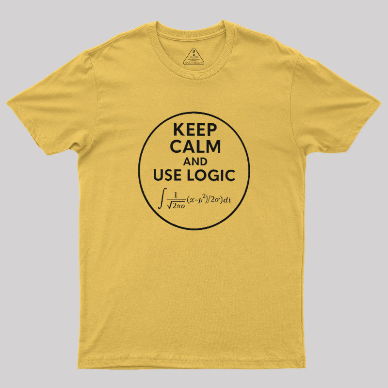 Keep Calm and Use Logic Geek T-Shirt
