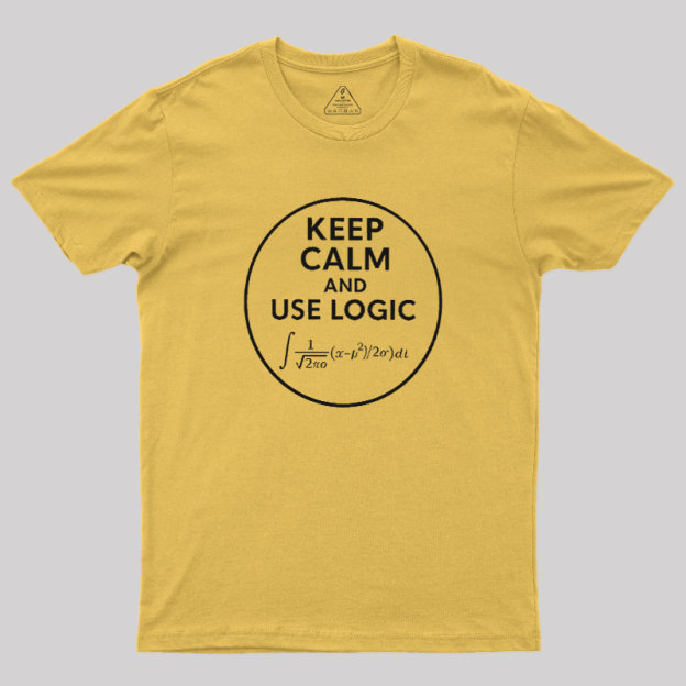 Keep Calm and Use Logic Geek T-Shirt