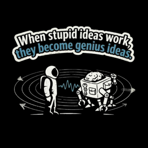 Stupid Genius Theory Geek T-Shirt