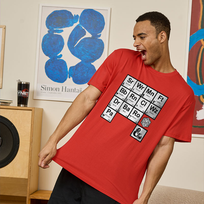 All Elements Dungeons & Dragons Geek T-Shirt