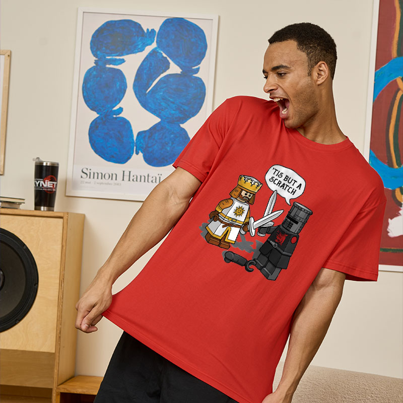 King Vs Knight Geek T-Shirt