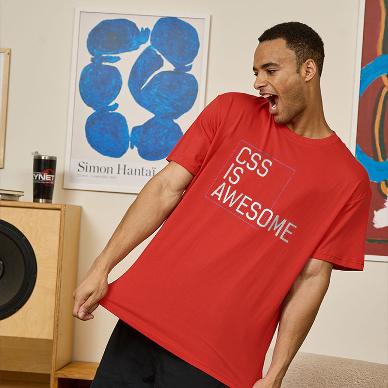 CSS Is Awesome Geek T-Shirt