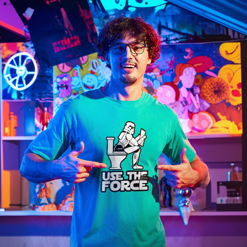 Use The Force Geek T-Shirt