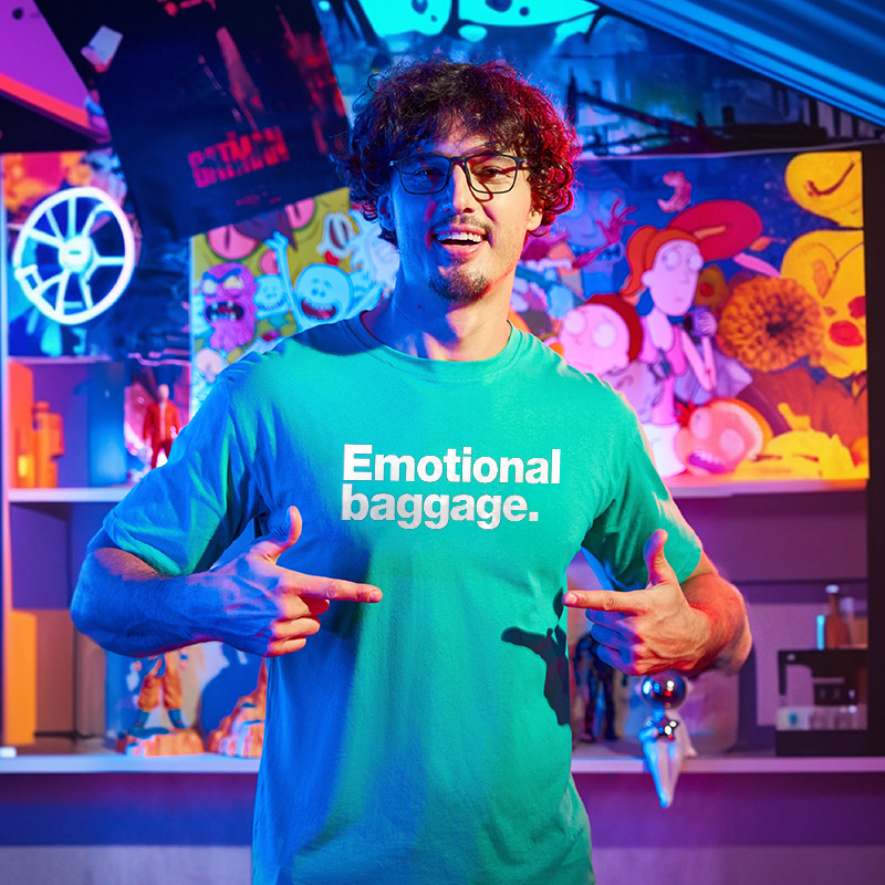 Emotional Baggage Geek T-Shirt