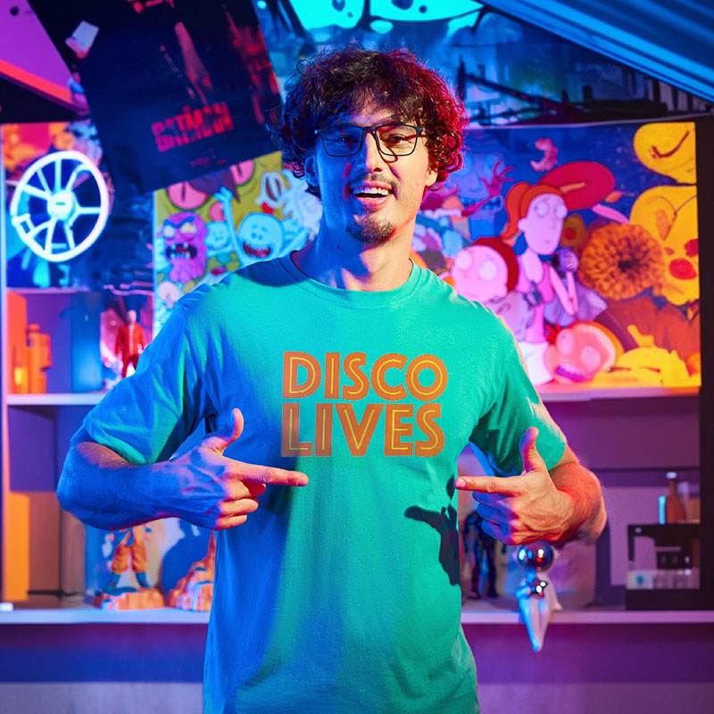 Disco Lives Geek T-Shirt