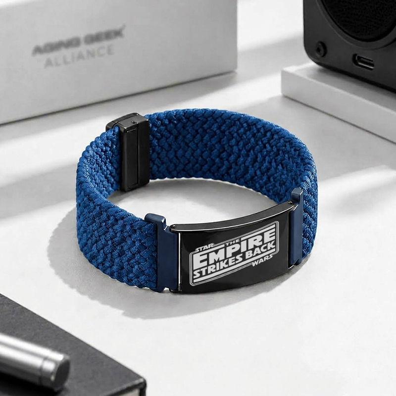 The Empire Strikes Back Geek Braided Steel Bracelet