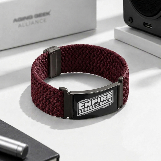 The Empire Strikes Back Geek Braided Steel Bracelet