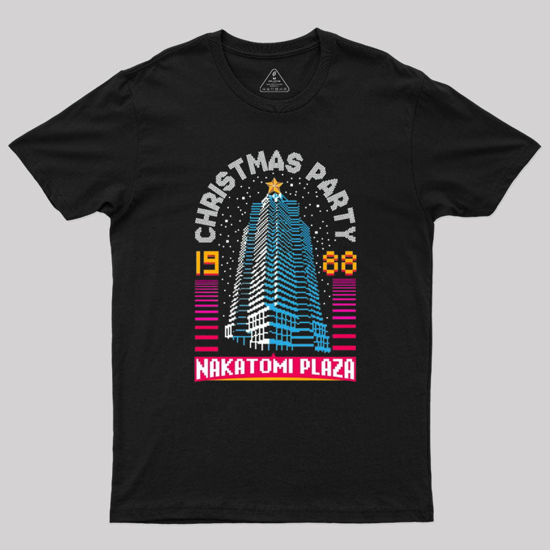 Nakatomi Plaza Christmas Party 88 Geek T-Shirt
