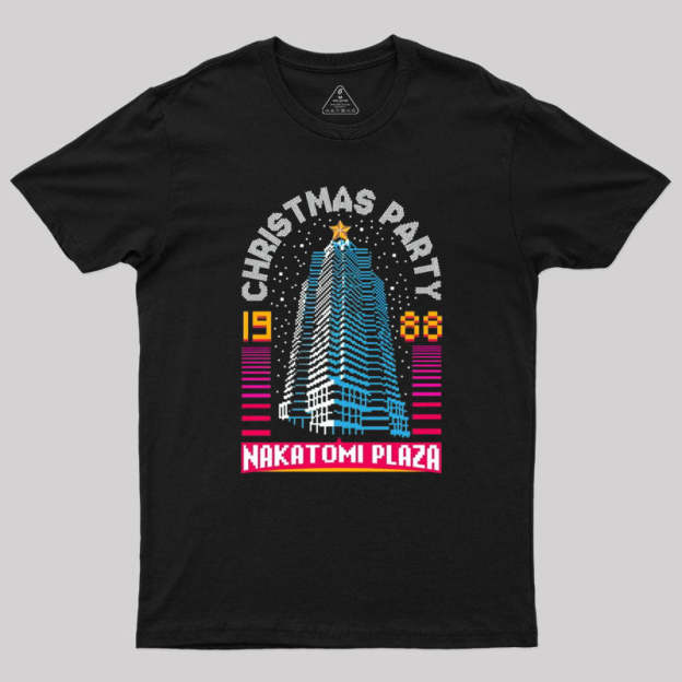 Nakatomi Plaza Christmas Party 88 Geek T-Shirt