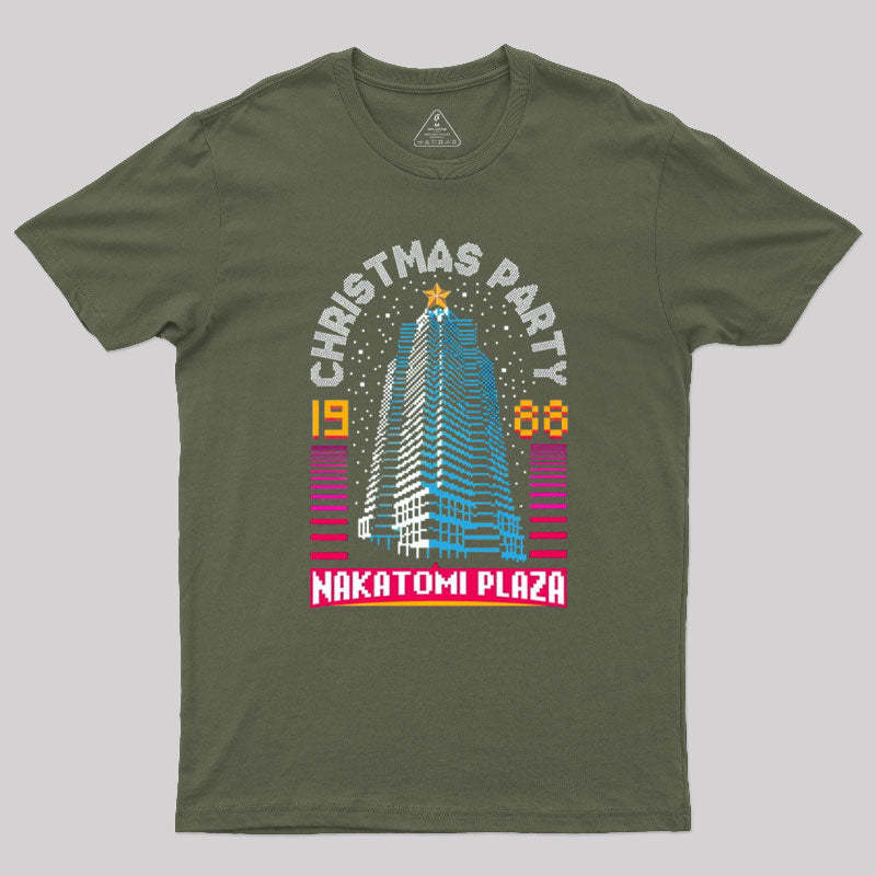 Nakatomi Plaza Christmas Party 88 Geek T-Shirt