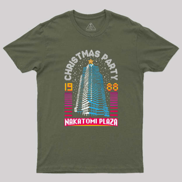 Nakatomi Plaza Christmas Party 88 Geek T-Shirt