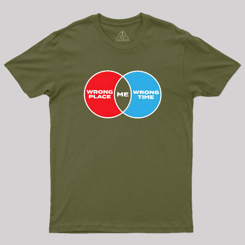 Where When Diagram Geek T-Shirt