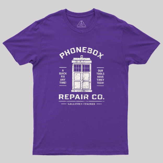 Phonebox Repair Co Geek T-Shirt