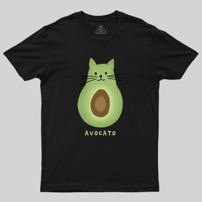 Geeksoutfit Avocato Cat Avocado Pun T-Shirt for Sale