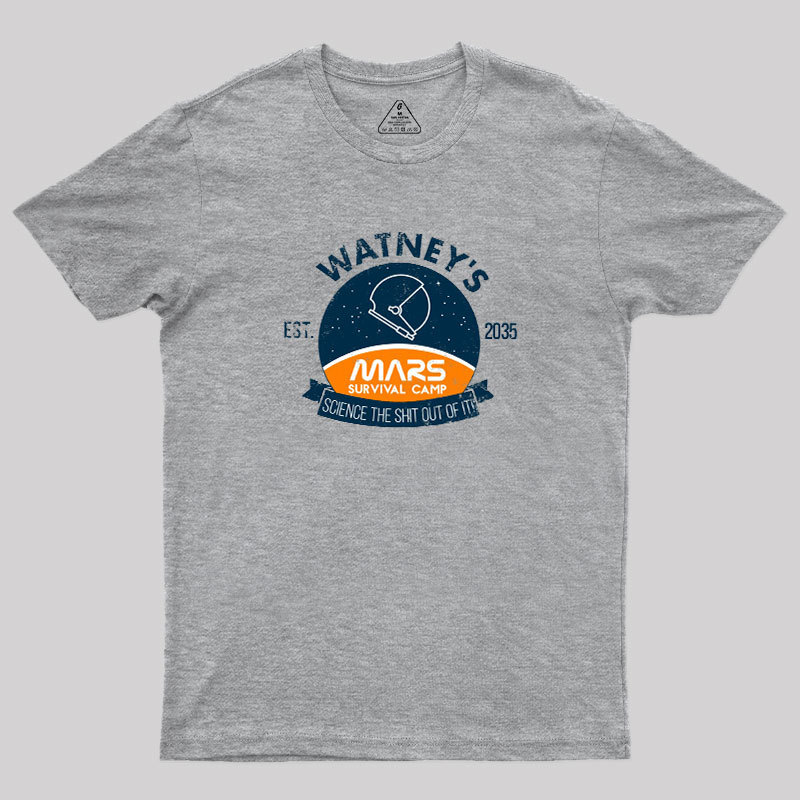 Surviving On Mars Geek T-Shirt
