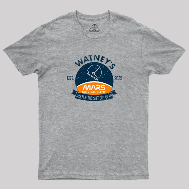 Surviving On Mars Geek T-Shirt