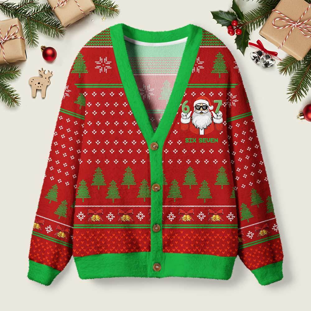 Geeksoutfit Santa 67 Geek Ugly Cardigan Sweaters  for Sale