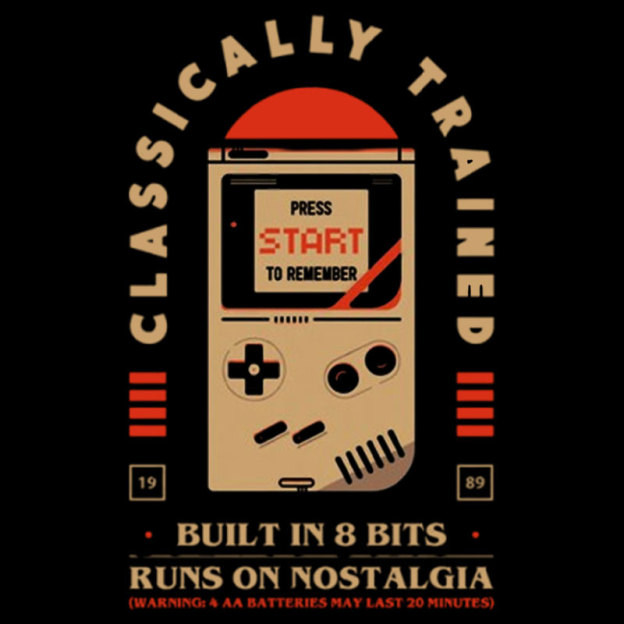 Runs On Nostalgia Geek T-Shirt