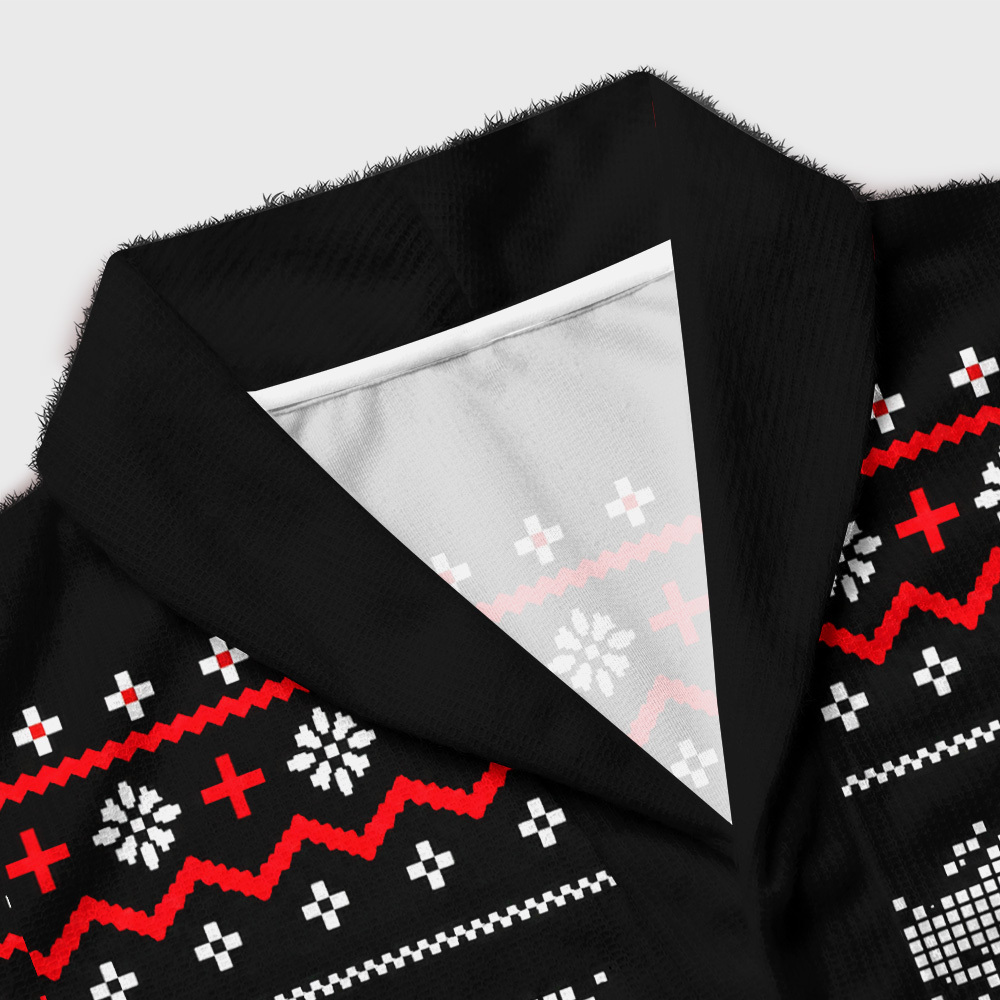 Skynet Tech Support Geek Shawl Collar Cardigan