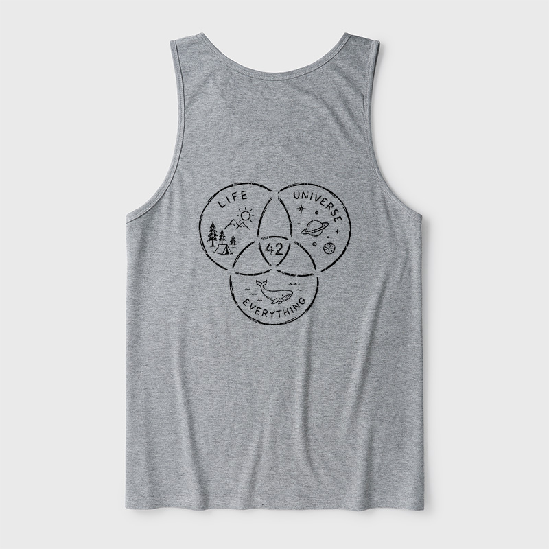 Life, the Universe & Everything Ultra Soft Heather Tank