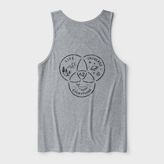 Life, the Universe & Everything Ultra Soft Heather Tank