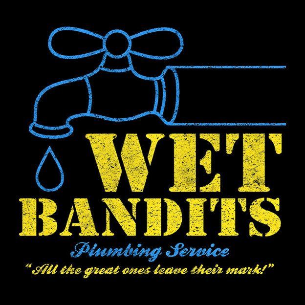 Wet Bandits Plumbing Geek T-Shirt