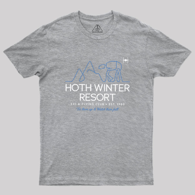 Ice Planet Winter Resort & Ski Club Geek T-Shirt