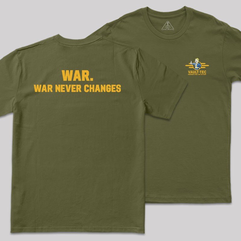 Eternal War Front and Back printing Geek T-Shirt
