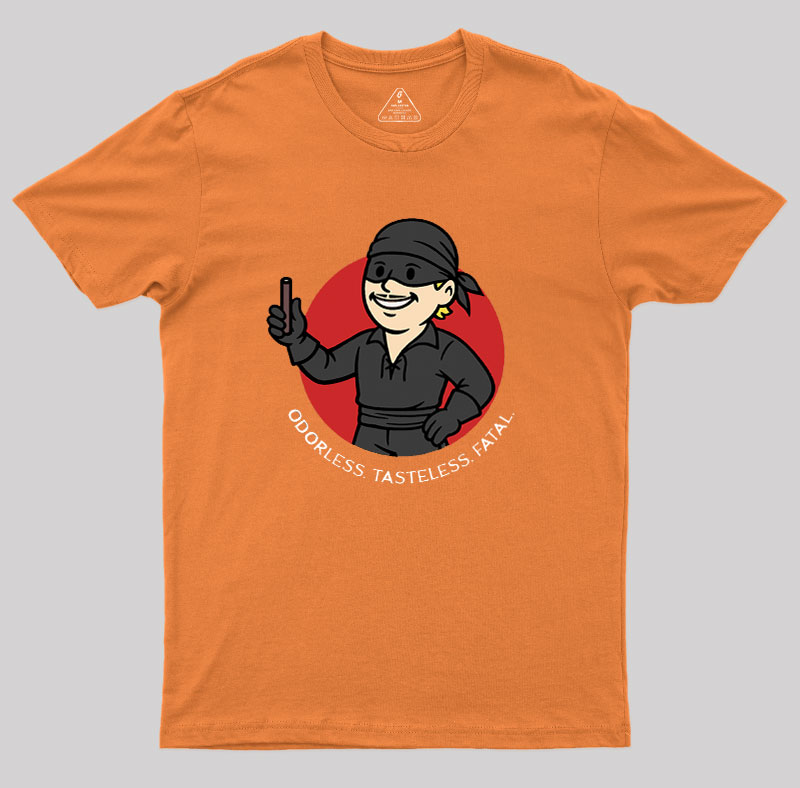 Odorless, Tasteless, Fatal Geek T-Shirt