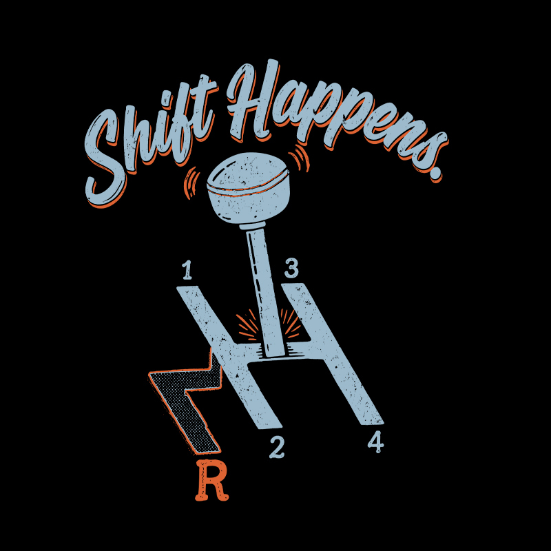 Shift Happens Geek T-Shirt