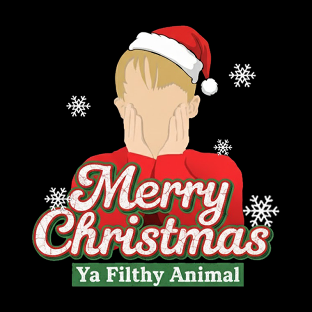Merry Christmas Ya Filthy Animal Geek T-Shirt