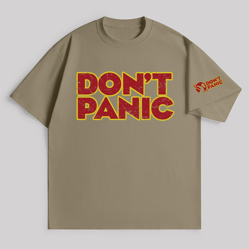 Don't Panic Unisex Oversized T-shirt