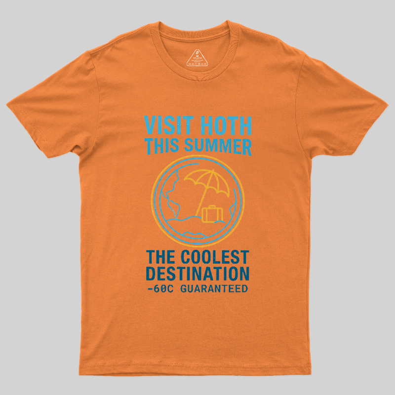 Visit the Coolest Ice Planet This Summer Geek T-Shirt