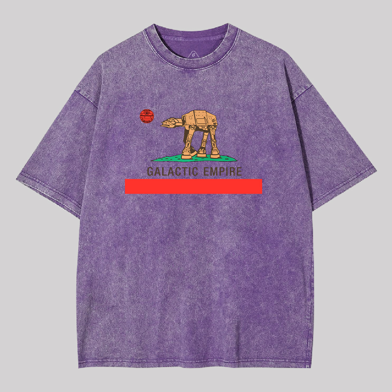 Galactic California Geek Washed T-shirt