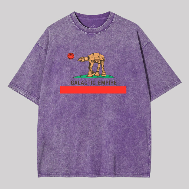 Galactic California Geek Washed T-shirt