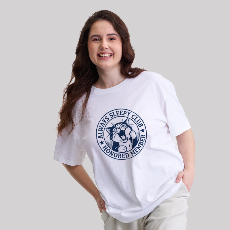 Always Sleepy Club Geek T-Shirt