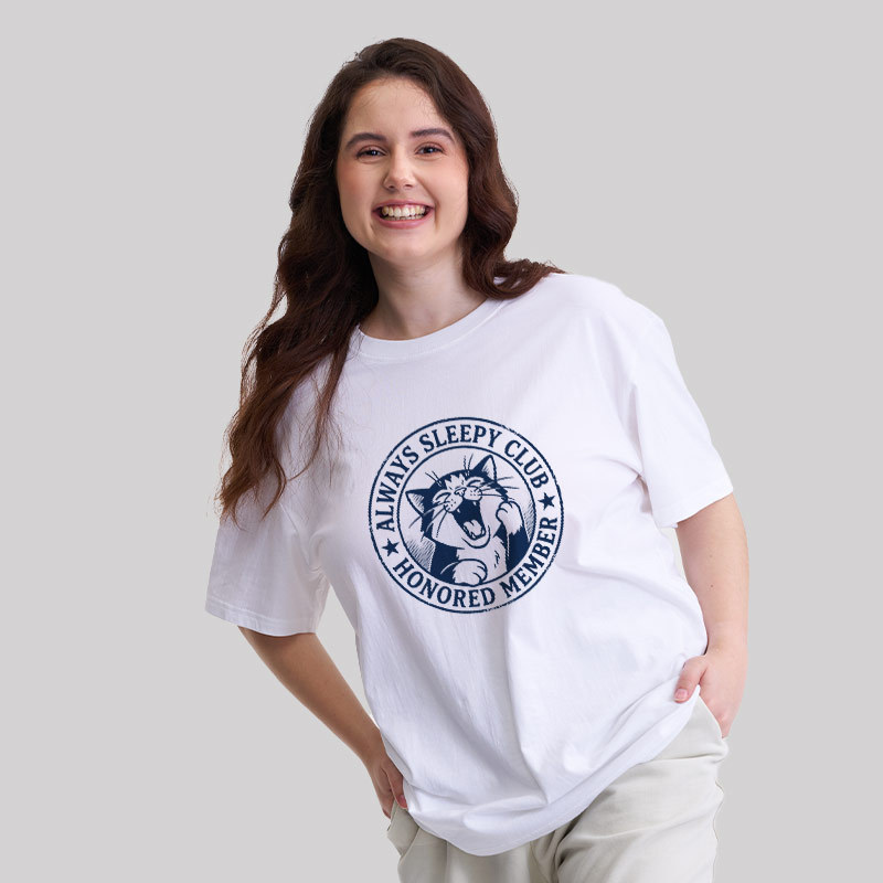 Always Sleepy Club Geek T-Shirt