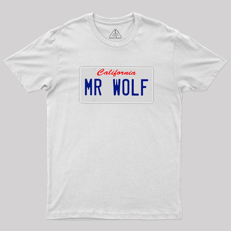 Mr. Wolf Pulp Fiction Geek T-Shirt