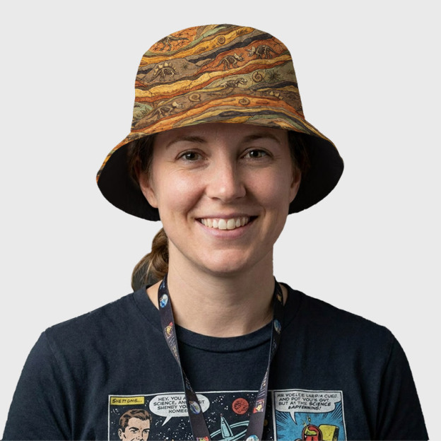 Rock Fossil Geek Bucket Hat