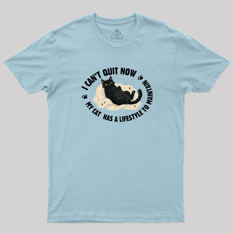 Feline Priorities Geek T-Shirt