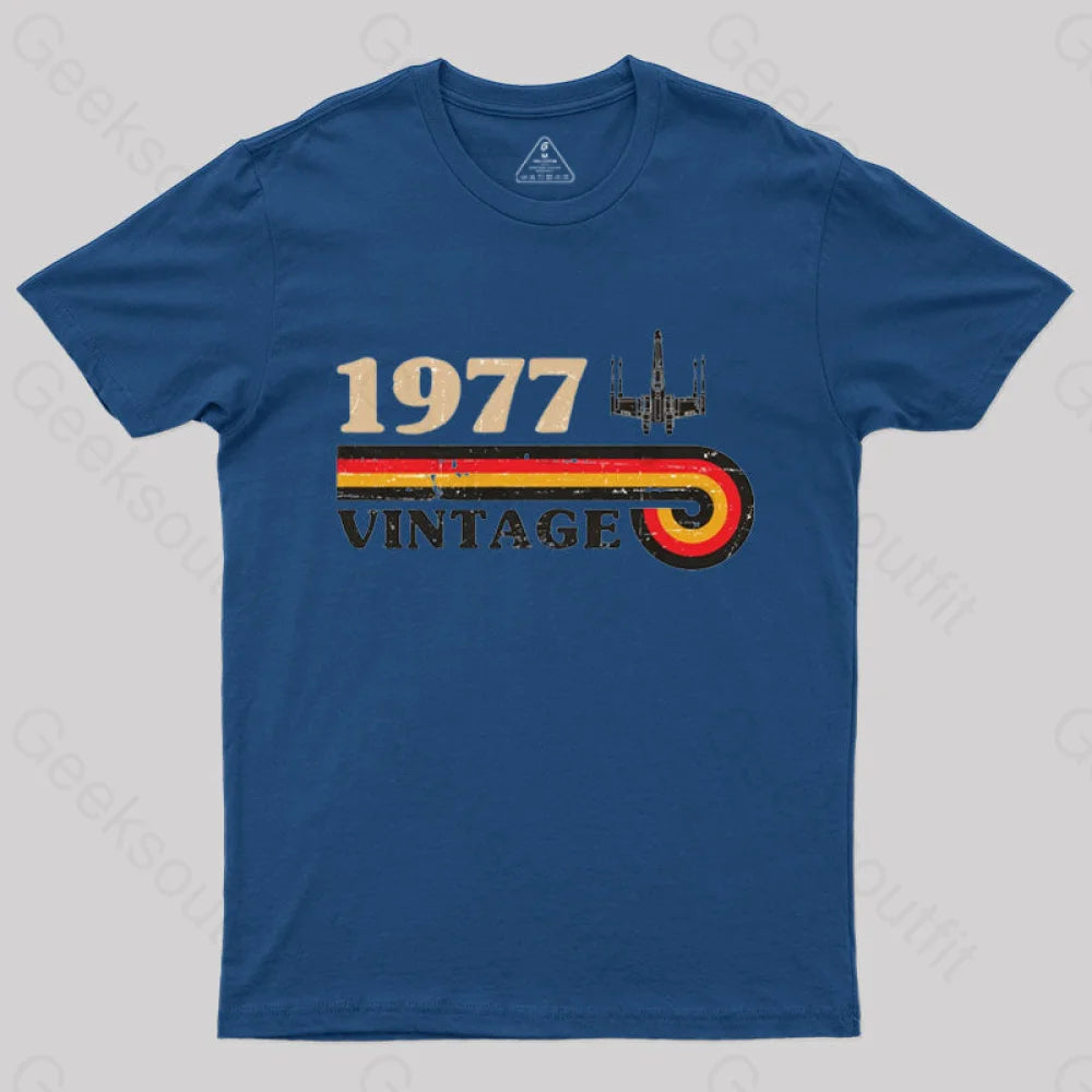 1977 Vintage Wing T-Shirt Navy / S