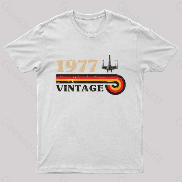 1977 Vintage Wing T-Shirt White / S