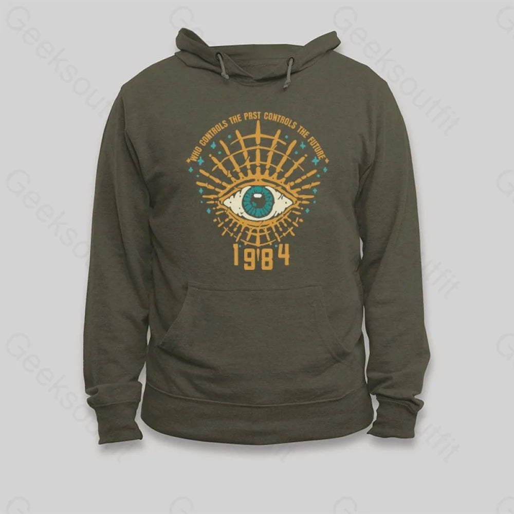 1984 George Orwell Control The Future Hoodie - Geeksoutfit