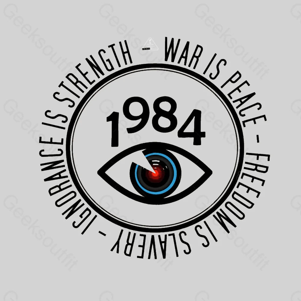 1984 George Orwell Big Brother T-shirt - Geeksoutfit