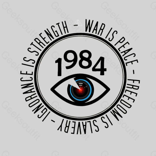 1984 George Orwell Big Brother T-shirt - Geeksoutfit